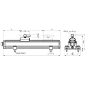 BALLUFF 8 Pole Straight M16 DIN Connector 5A 60V IP67 Screw Female BCC00TT