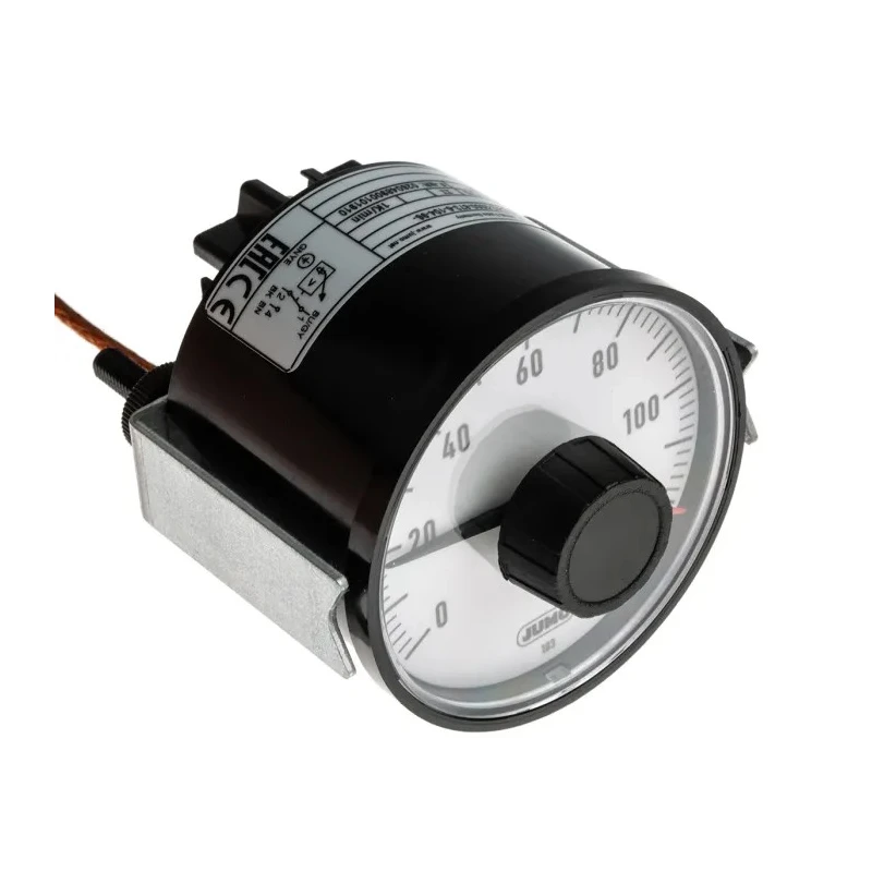 Jumo Capillary Thermostat, +120 °C Max Changeover Contact, 1P, 10 A 608501/2160-818-02-2000-873-6-104-96-46-150-20/000