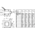 Mechetronics High Performance Pull Type Linear Solenoid 240V AC 9W 41.2x33.8x36.7 mm SD116A99P3