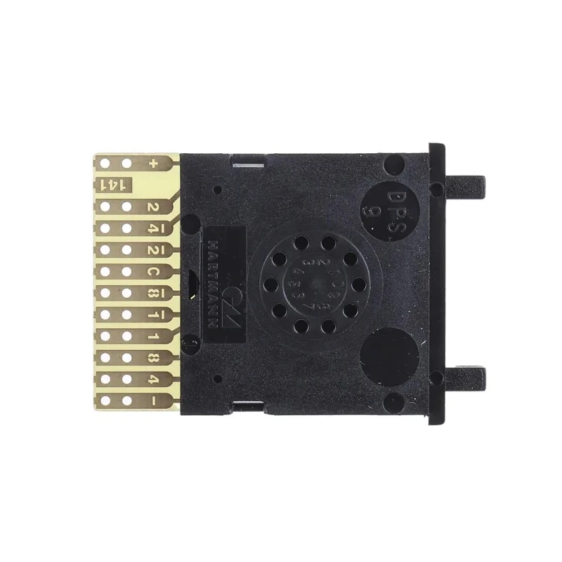 Hartmann Pushwheel Switch BCD Through Hole Panel Mount 100 mΩ Contact Resistance 10 Positions 40V DPS9-141-AK2
