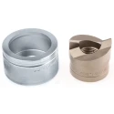 Greenlee Heavy Duty Punch & Die Set, Self-Centering, Circular Hole Size 15.2-64.0 mm, Cutting Capacity 3.5 mm 50069608