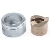Greenlee Heavy Duty Punch & Die Set, Self-Centering, Circular Hole Size 15.2-64.0 mm, Cutting Capacity 3.5 mm 50069608