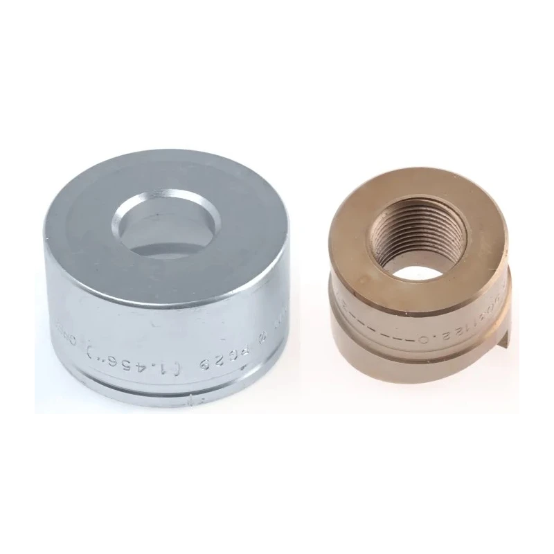 Greenlee Heavy Duty Punch & Die Set, Self-Centering, Circular Hole Size 15.2-64.0 mm, Cutting Capacity 3.5 mm 50069608