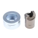 Greenlee Hydraulic 1 Piece Punch & Die Set Circular Hole Size 22.5 mm Cutting Capacity 3.5 mm 50069551