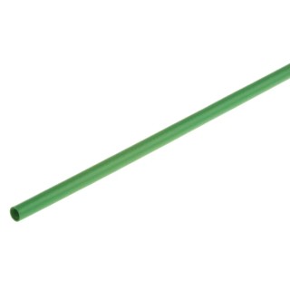 TE Connectivity Heat Shrink Tubing Green 2.4 mm Sleeve Diameter x 1.2 m Length Polyolefin Flame Retardant RNF-100-3/32-5-STK