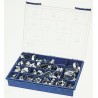 HI-GRIP 135 Piece Stainless Steel Zinc Plated Hose Clip Kit HGZAB1RS