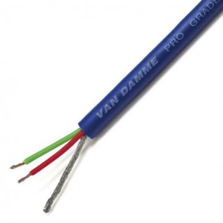 Van Damme classic pro-patch Series 2 Core Screened Audio Cable 4.85 mm OD, 100 m Length, 250V, Polyethylene 268-007-060