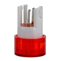 Omron Red Round Push Button Lens for Use with A3D Series A3DT-500R