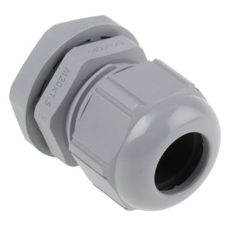 Lapp SKINTOP Series 100 Polyamide Cable Gland with Locknut M20 Thread Size 13mm Cable Diameter 53111020+53119020