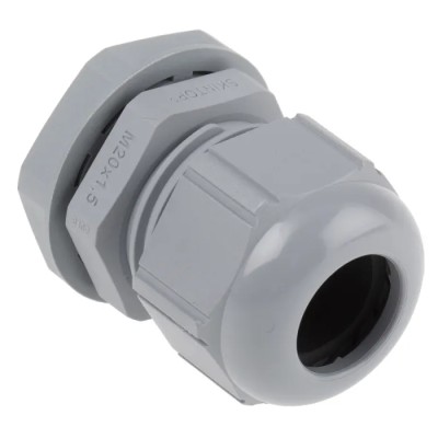 Lapp SKINTOP Series 100 Polyamide Cable Gland with Locknut M20 Thread Size 13mm Cable Diameter 53111020+53119020