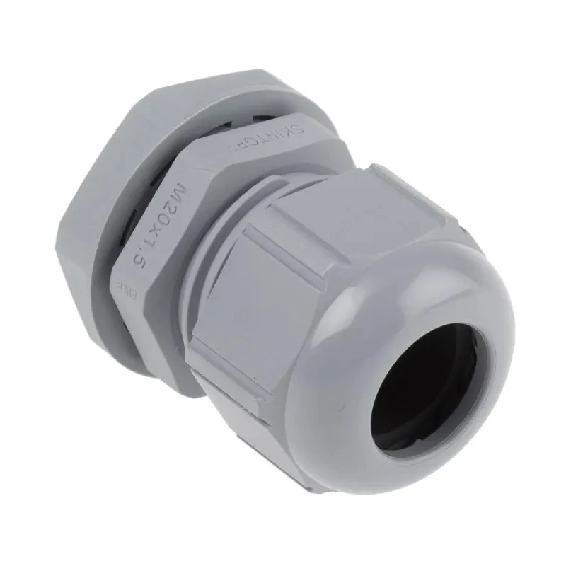 Lapp SKINTOP Series 100 Polyamide Cable Gland with Locknut M20 Thread Size 13mm Cable Diameter 53111020+53119020