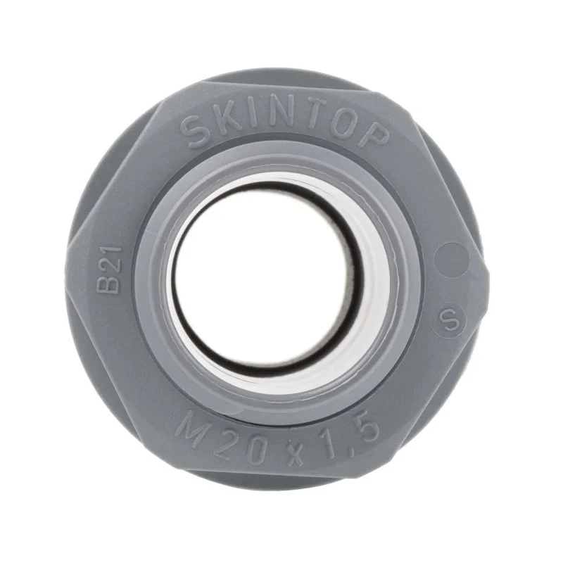 Lapp SKINTOP Series 100 Polyamide Cable Gland with Locknut M20 Thread Size 13mm Cable Diameter 53111020+53119020