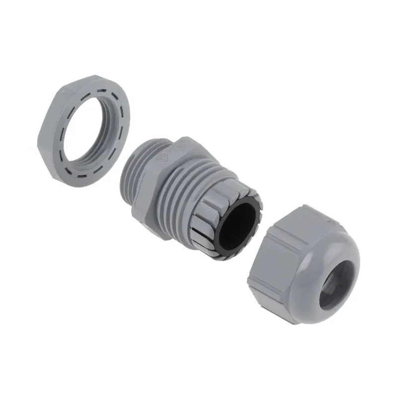 Lapp SKINTOP Series 100 Polyamide Cable Gland with Locknut M20 Thread Size 13mm Cable Diameter 53111020+53119020