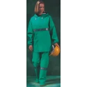 Skytec Chemical Resistant Jacket Chemsol Plus Series Green XL EPVC Outer Material Flame Retardant Water CCCPJ/008000/GN4