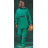 Skytec Chemical Resistant Jacket Chemsol Plus Series Green XL EPVC Outer Material Flame Retardant Water CCCPJ/008000/GN4
