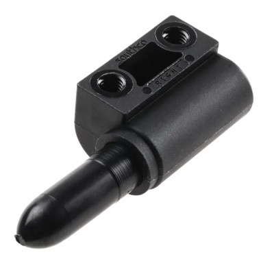 Southco Nylon Barrel Lift-Off Hinge 58mm Length 21.5mm Width 14.3mm Thickness Screw Fixing Powder Coated Bright 96-50-320-11