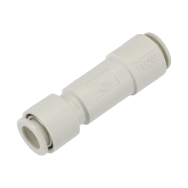 SMC Pneumatic Non Return Valve 1 Mpa Inlet Female Male Tube Outlet Male Female Tube AKH10-00