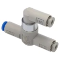SMC Pneumatic Shuttle Valve VM Series 120 L/min AND Logic Function, 1 Mpa Max Operating Pressure VR1211F-04