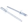 POP Steel Blind Rivet 4 mm Diameter, 8.5 mm Length, Plain Finish TSPD56BS-5C375