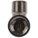 Legris 0913 Series Pneumatic Fitting Female G 3/8 in, Brass Nickel Finish, Maximum Operating Pressure 60 bar 0913 00 17
