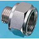 Legris LF3000 Series Male/Female Pneumatic Brass Fitting Threaded G 1/2 in 60 bar Operating Pressure Model 0906 00 21