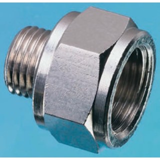 Legris LF3000 Series Male/Female Pneumatic Brass Fitting Threaded G 1/2 in 60 bar Operating Pressure Model 0906 00 21