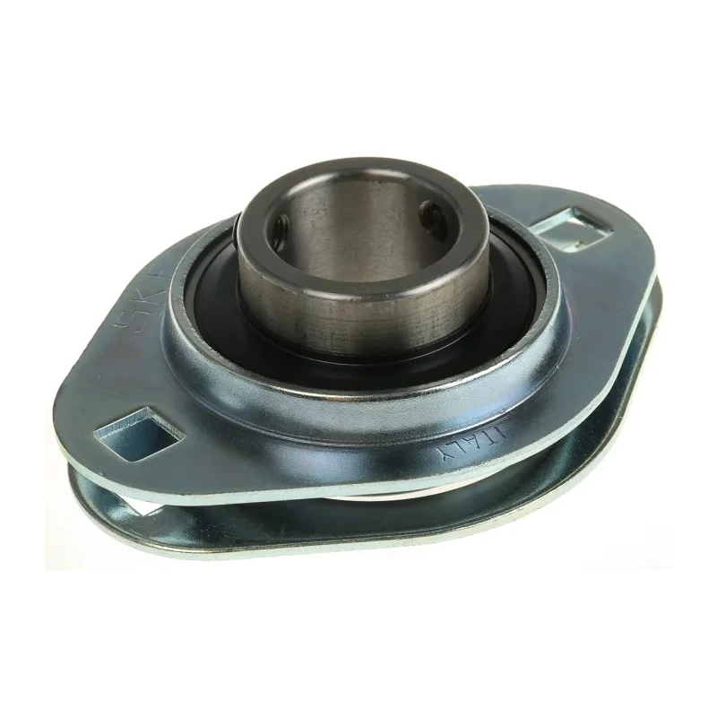 SKF Flanged Bearing Unit Pressed Steel Housing 25 mm Bore Diameter 7.8 kN Static Load 14 kN Dynamic Load 7000 rpm PFT 25 TF