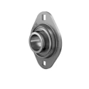 SKF Flanged Bearing Unit Pressed Steel Housing 25 mm Bore Diameter 7.8 kN Static Load 14 kN Dynamic Load 7000 rpm PFT 25 TF