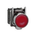 Schneider Electric Harmony XB4 Series Illuminated Push Button Switch, Spring Return, Panel Mount, 22 mm Cutout XB4BW34B5
