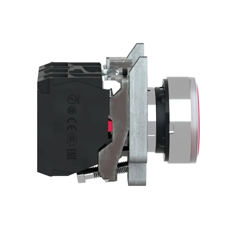 Schneider Electric Harmony XB4 Series Illuminated Push Button Switch, Spring Return, Panel Mount, 22 mm Cutout XB4BW34B5