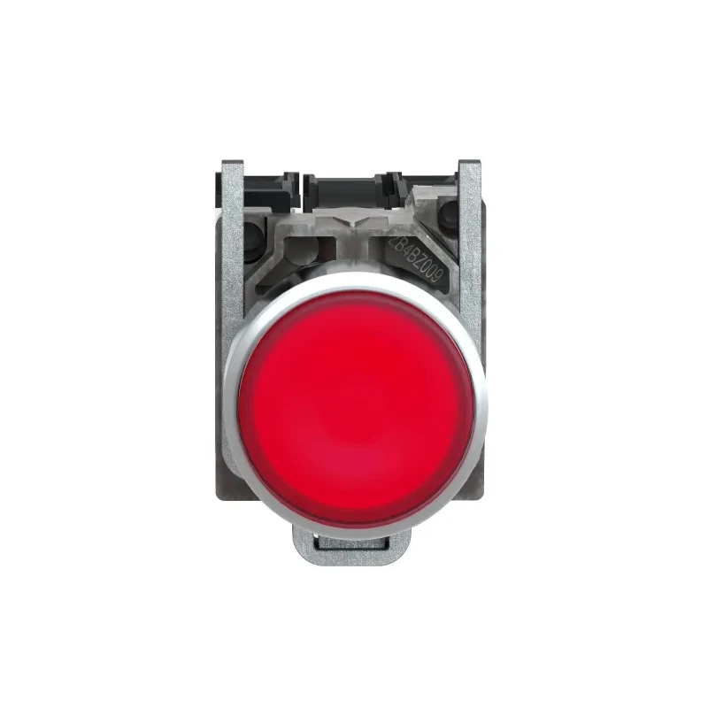 Schneider Electric Harmony XB4 Series Illuminated Push Button Switch, Spring Return, Panel Mount, 22 mm Cutout XB4BW34B5