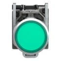 Schneider Electric Harmony XB4 Series Illuminated Green Push Button Switch, Spring Return, Panel Mount, 22 mm XB4BW3365