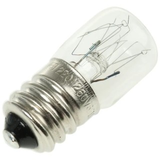 RS PRO E14 Indicator Light Clear 220V 260V 38mA 10W T16 Lamp Designation 3000h Lifespan 16mm Diameter 35mm Length 360-7430
