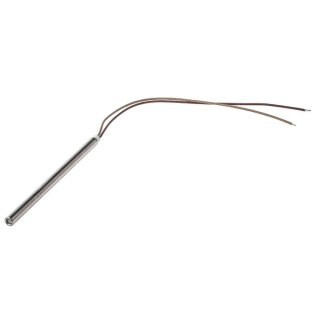 Acim Jouanin Cartridge Heater 10 mm Diameter, 160 mm Length, 250 mm Lead Length, 400 W Power, 230V AC H10X160X400