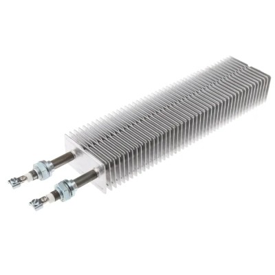 Acim Jouanin 200 °C Finned Tubular Heater, 1 kW Power, 230V AC, M4 Threaded Rod Connection RA 4080 1000