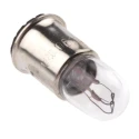 RS PRO Indicator Light Incandescent Lamp Clear Lens 12V 90mA 5.84mm Diameter 15.9mm Length 360-7553