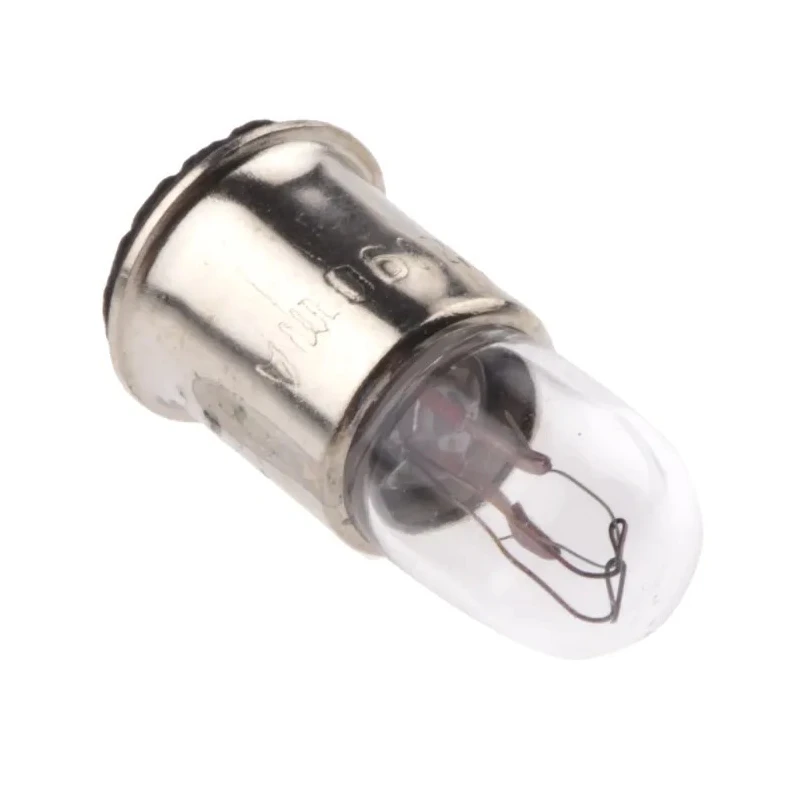 RS PRO Indicator Light Incandescent Lamp Clear Lens 12V 90mA 5.84mm Diameter 15.9mm Length 360-7553