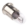 RS PRO Indicator Light Incandescent Lamp Clear Lens 12V 90mA 5.84mm Diameter 15.9mm Length 360-7553