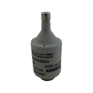 Mersen 4A, 500V D2 Diazed Fuse with E27 Thread Size G222163 / DIIGG50V4