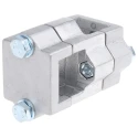 Rose+Krieger M5 Cross Clamp Connecting Component, Die Cast Aluminium, Strut Profile 30 mm, Round Tube Size 30.2 103000050200