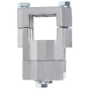 Rose+Krieger M5 Cross Clamp Connecting Component, Die Cast Aluminium, Strut Profile 30 mm, Round Tube Size 30.2 103000050200