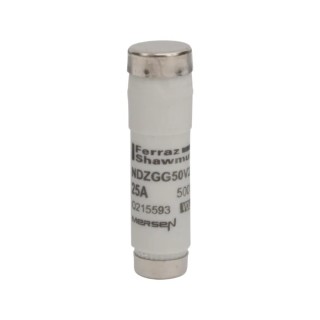 Mersen 25A 500V D1 Diazed Fuse with E16 Thread Size Q215593 / NDZGG50V25