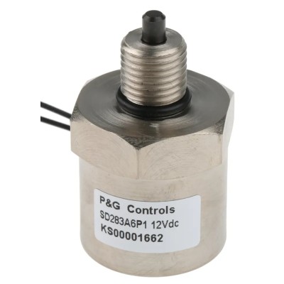 Mechetronics Linear Solenoid 12V DC 11W 6.5mm Stroke 24.5mm Length SD283A6P1
