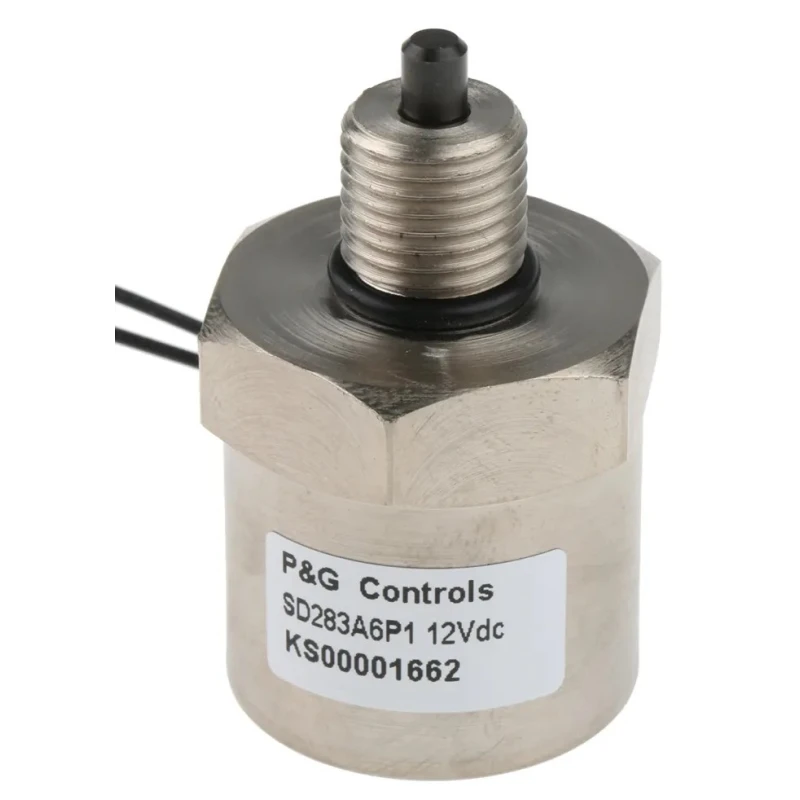 Mechetronics Linear Solenoid 12V DC 11W 6.5mm Stroke 24.5mm Length SD283A6P1