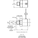 Mechetronics Linear Solenoid 12V DC 11W 6.5mm Stroke 24.5mm Length SD283A6P1