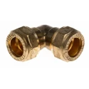 RS PRO Brass Compression Fitting Coupler Female BSP 15 mm Compression 369-1621