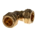RS PRO Brass Compression Fitting Coupler Female BSP 15 mm Compression 369-1621