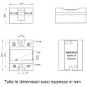 Carlo Gavazzi RM1 Series Solid State Relay Panel Mount 50A Load Current 280V Load Voltage 10V Control RM1E23AA50