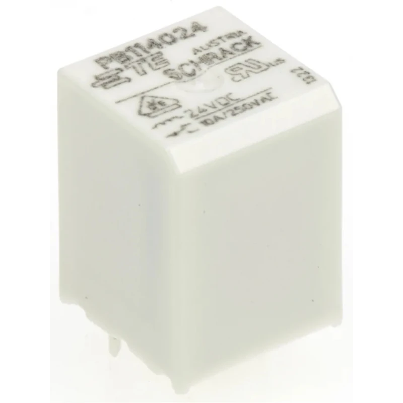 TE Connectivity Power Relay PCB Mount SPDT 24V dc Coil 10A Switching Current PB114024