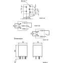 TE Connectivity Power Relay PCB Mount SPDT 24V dc Coil 10A Switching Current PB114024